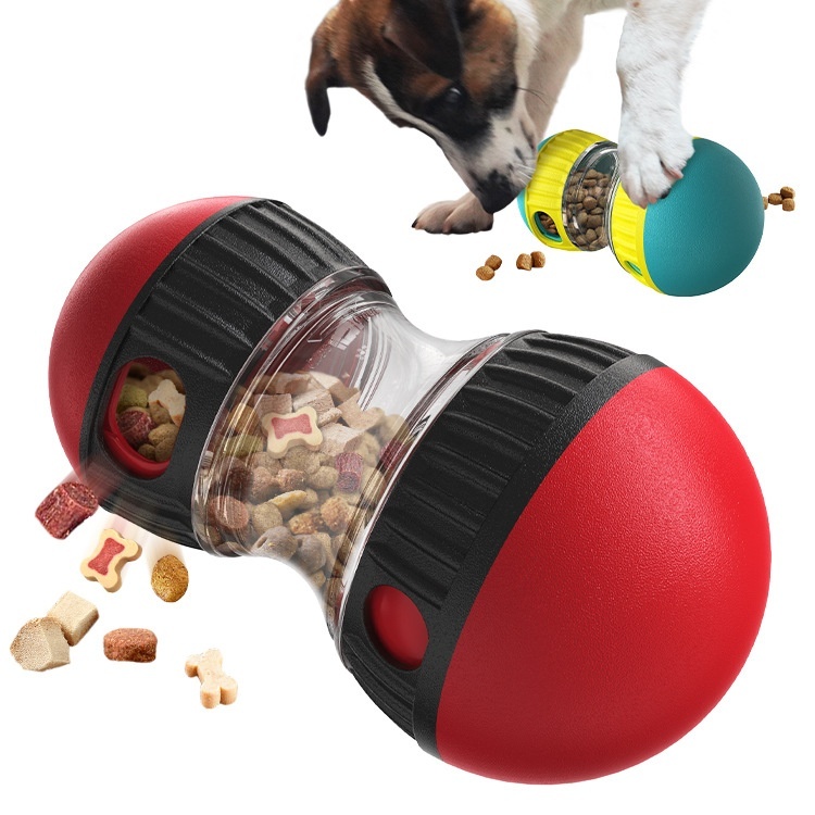 Food Dispensing Dog Toy Tumbler Leaky Food Ball Puzzle Toys Interactive Slowly Feeding Protect Stomach Increase Intelligence Pets Toy Pet Products - Image 7